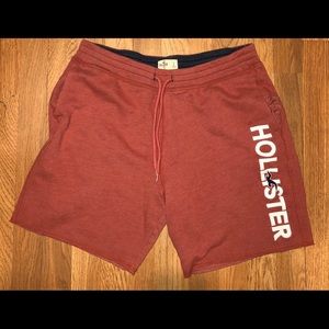 Hollister red shorts